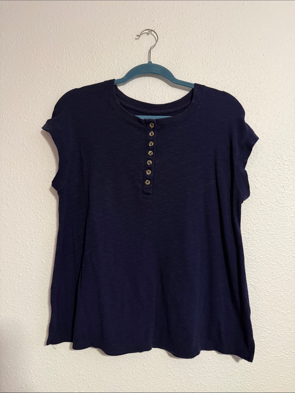 Lane Bryant Navy Lightweight Top